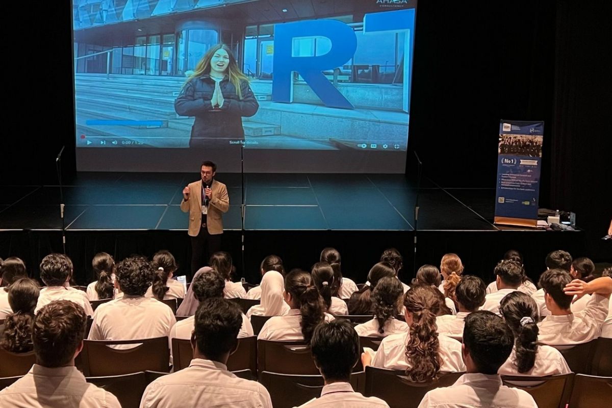 School sessions, university fairs, and student seminars across Sri Lanka