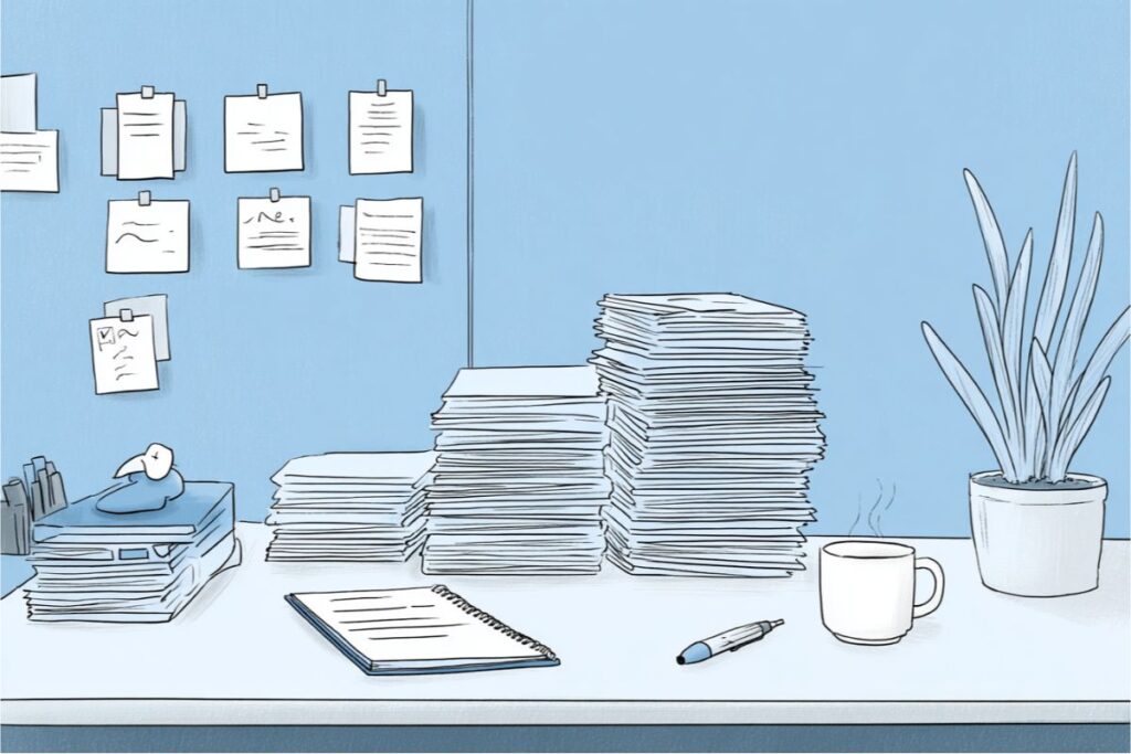 Application and visa paperwork