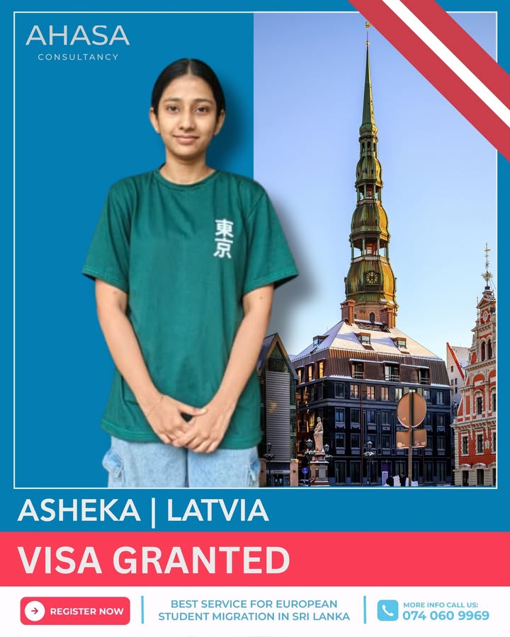 ✨ SUCCESS STORY ALERT! From A/Ls to LATVIA! 🇱🇻🎓✨