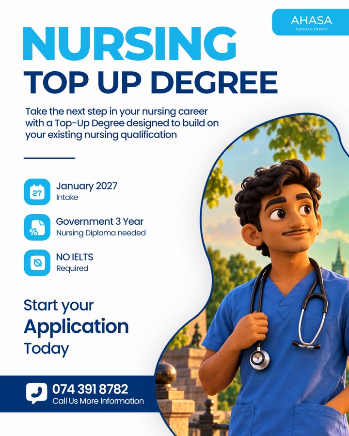 Ready to upgrade your Nursing Diploma into a full Bachelor’s Degree? 🎓🩺
