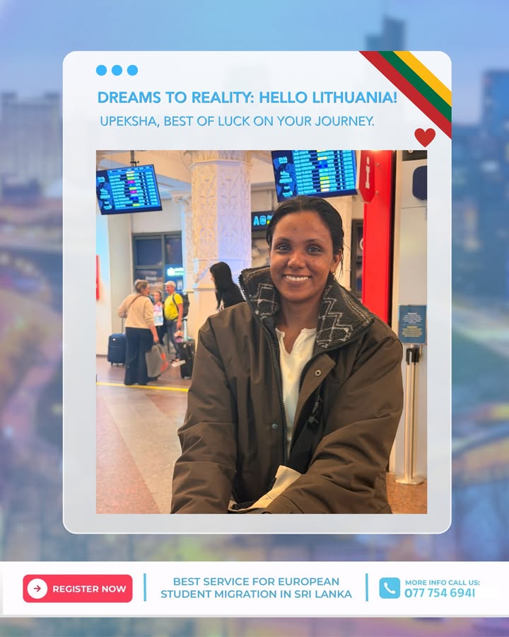 DREAMS TO REALITY: HELLO LITHUANIA!