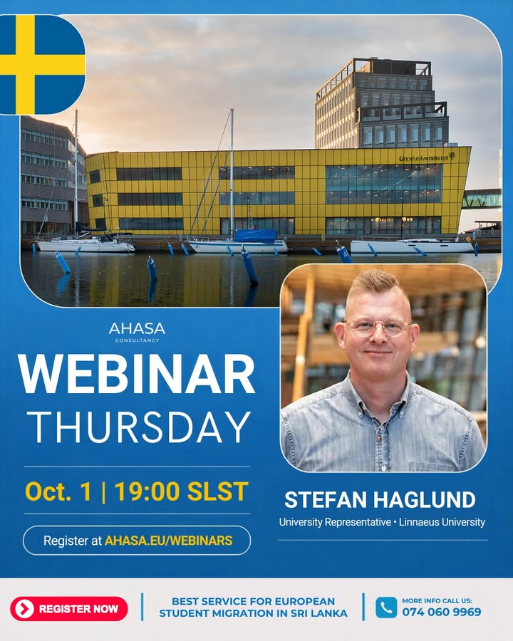 Linnaeus University, live from Sweden.
