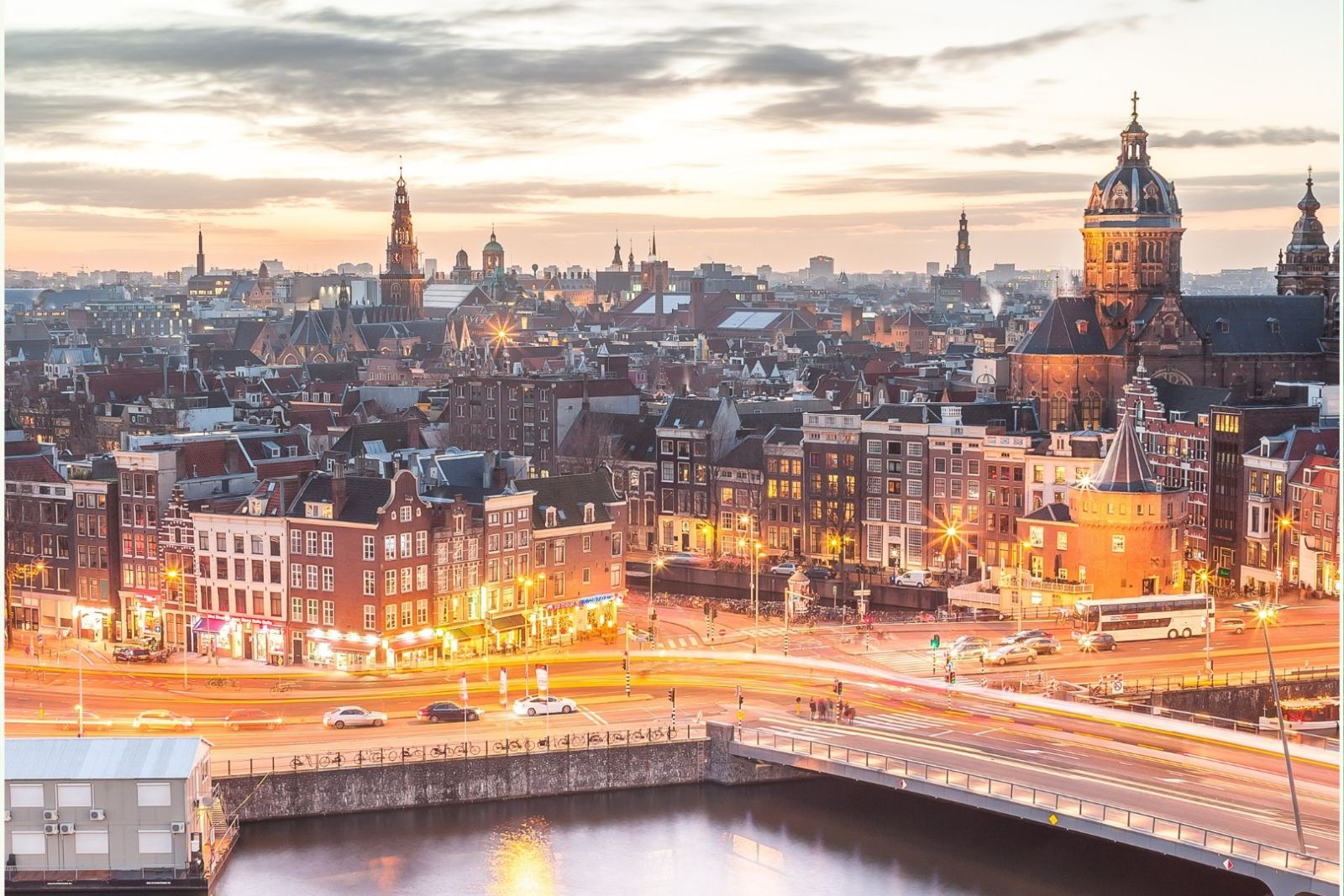 Amsterdam canals, the Netherlands