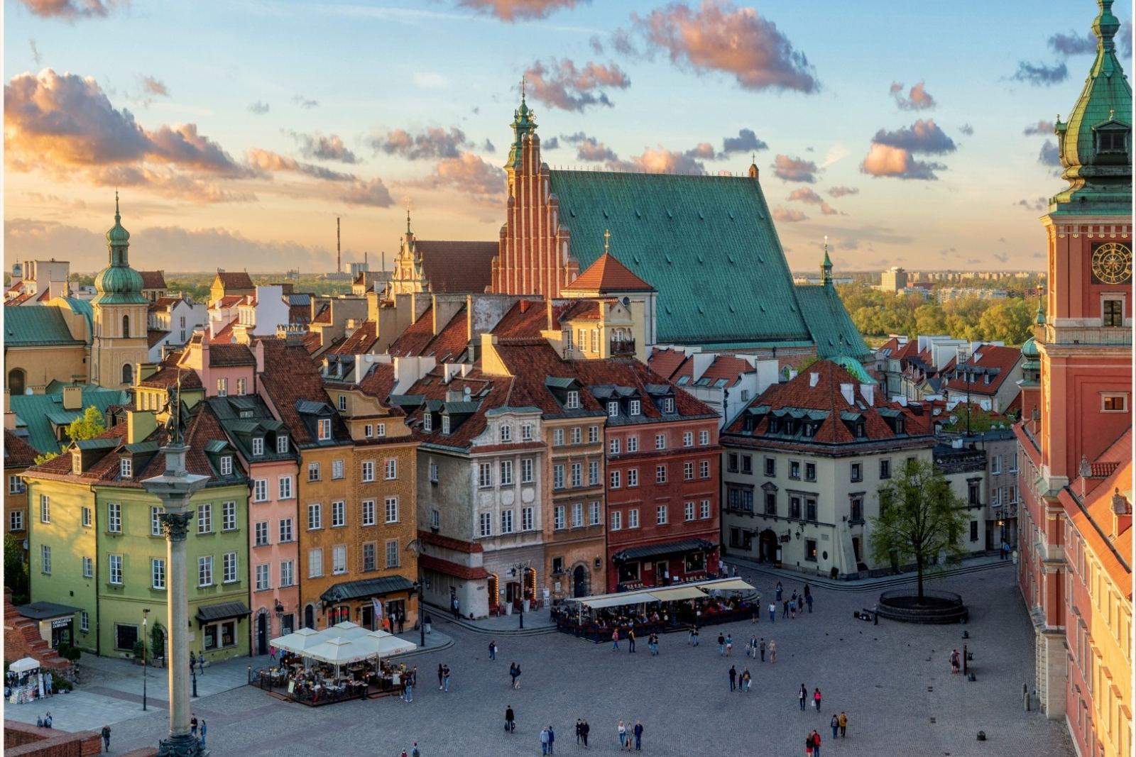 Warsaw old town, Poland