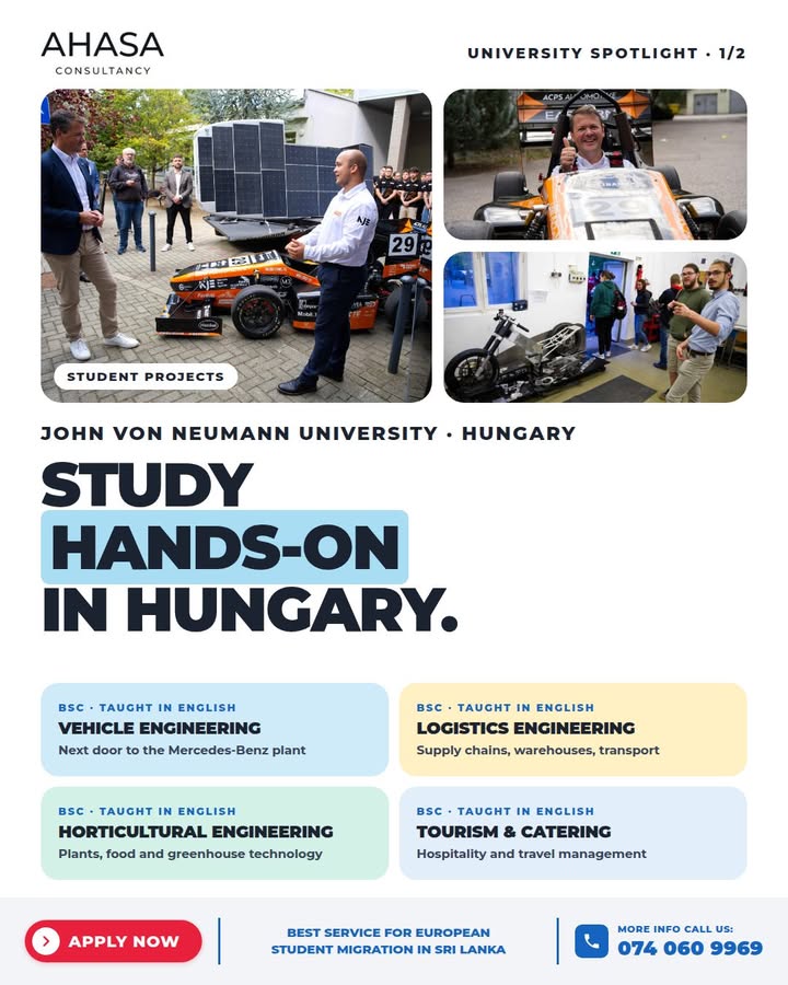 Take a look at John von Neumann University in Kecskemét, Hungary. 🇭🇺