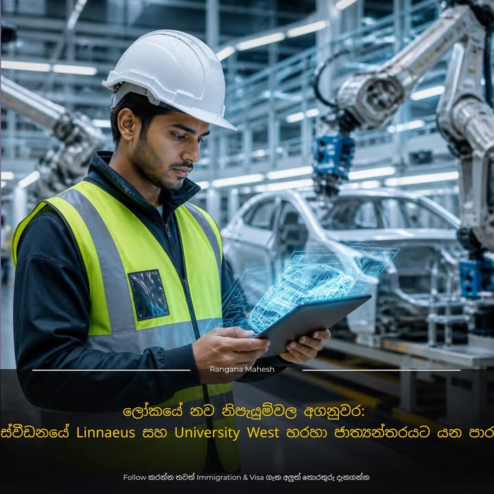 ලෝකයේ නව නිපැයුම්වල අගනුවර: ස්වීඩනයේ Linnaeus සහ University West හරහා ජාත්‍යන්තරයට යන පාර 🇸🇪🚀
