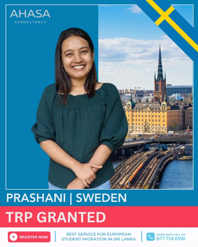 Prashani Vidyanjalee, Sweden